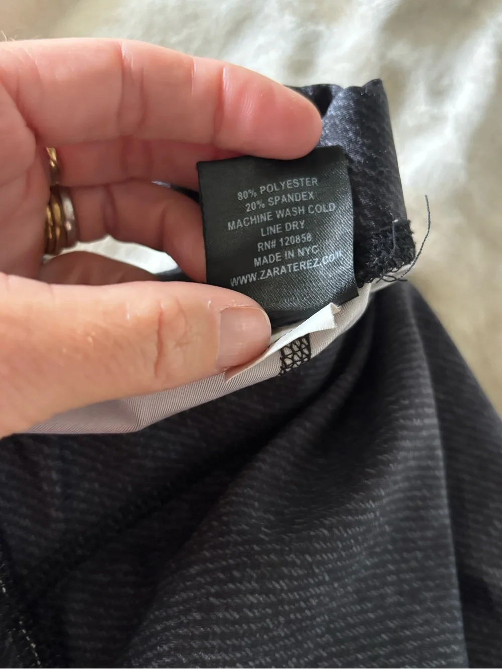 Zara Terez edgy black